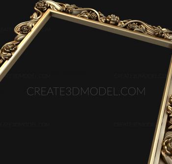 Mirrors and frames (RM_0741) 3D model for CNC machine